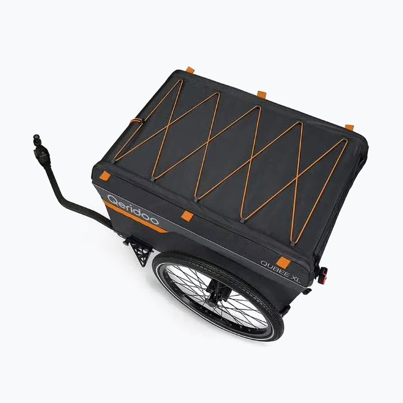Remorcă pentru biciclete Qeridoo Qubee XL gri 4