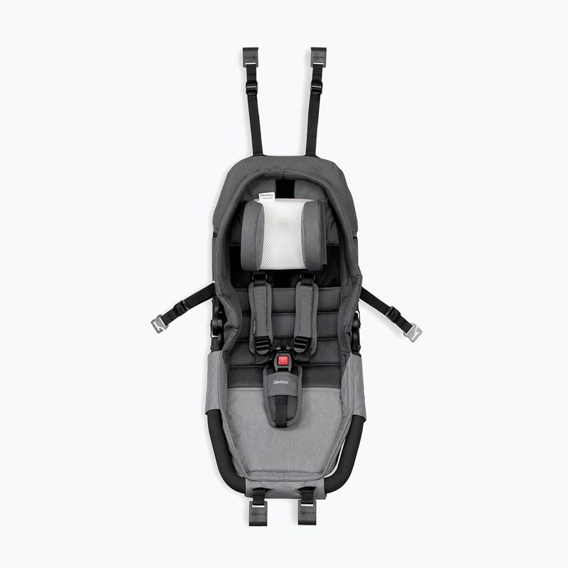 Fotoliu pentru remorcă Qeridoo Baby Hammock LTD grey 2