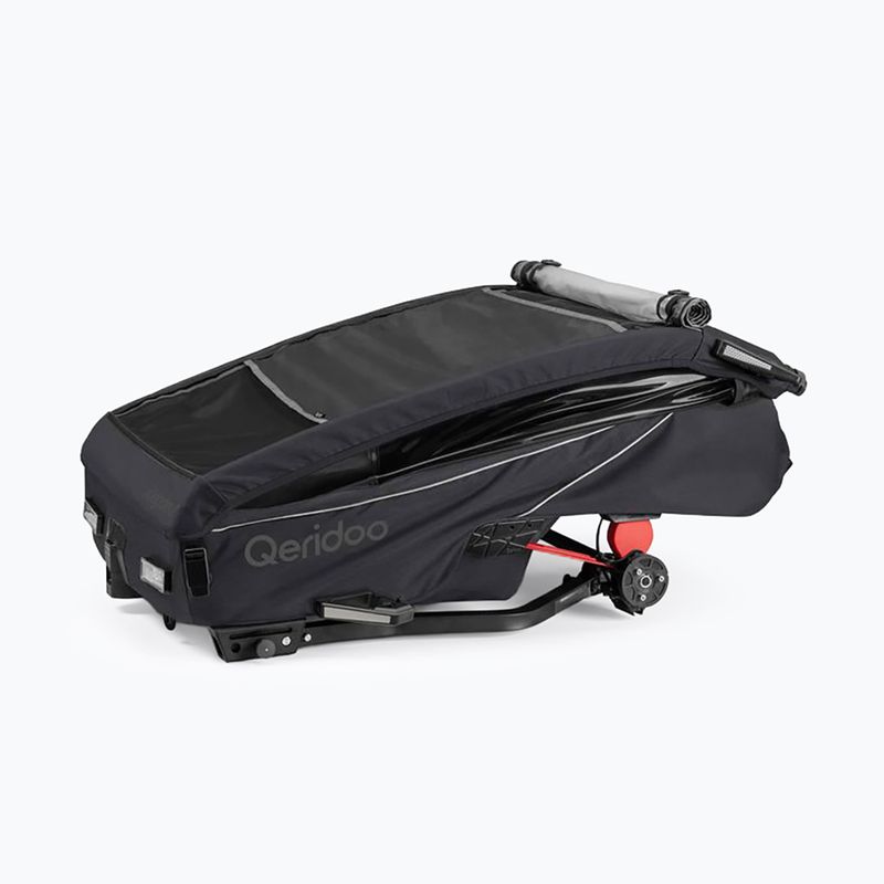 Remorcă pentru bicicletă Qeridoo Kidgoo 2 phantom grey 4