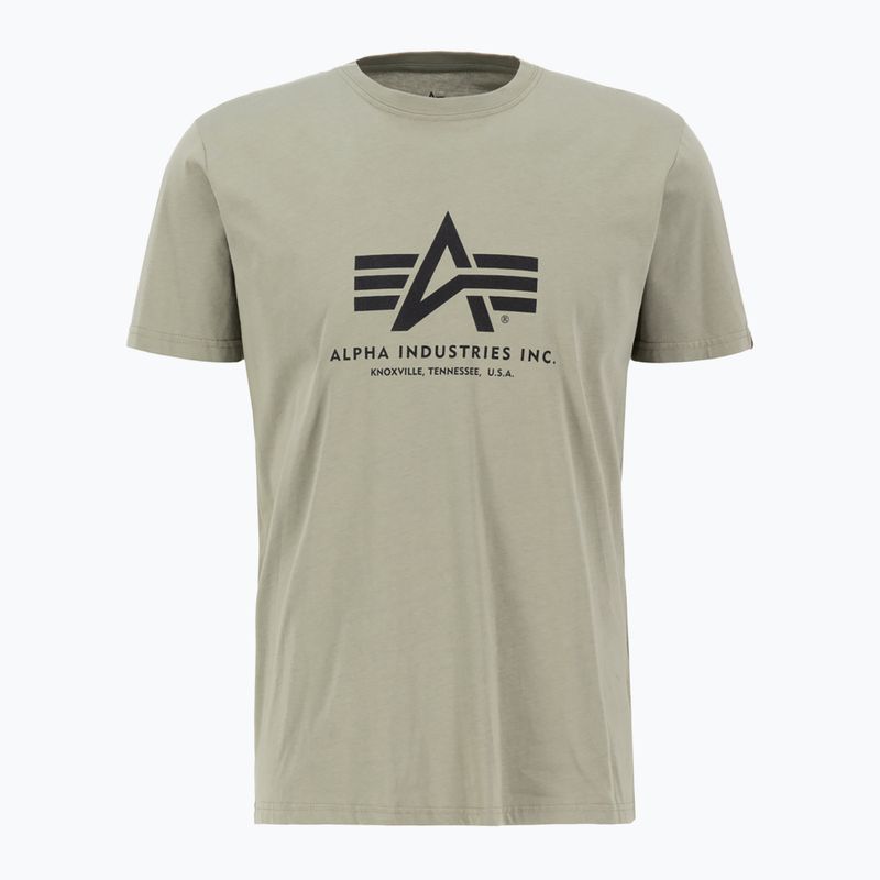 Tricou pentru bărbați Alpha Industries Basic olive