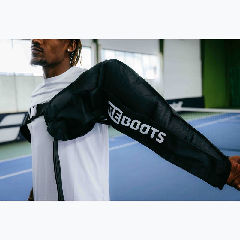Manșete pentru masaj REBOOTS Go Lite Arm Cuffs 2.0 black/white 4