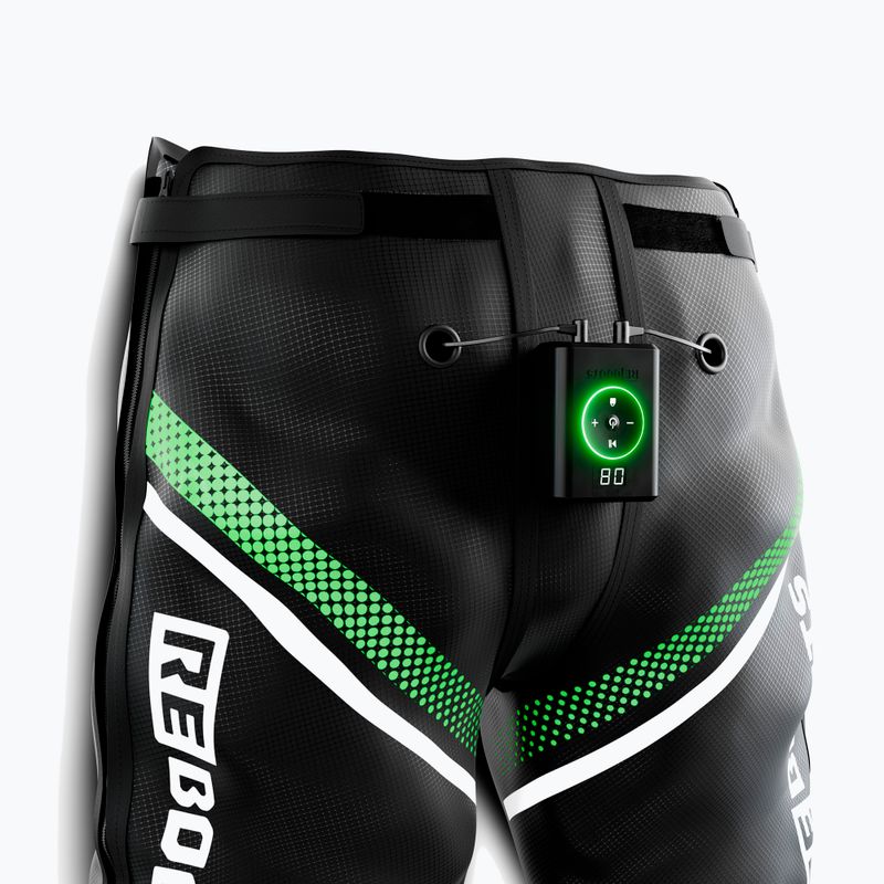 Pantaloni pentru recuperare REBOOTS Go X Lite black/white/green 9