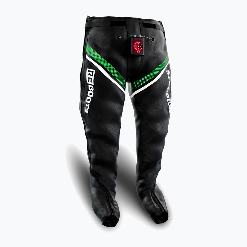 Pantaloni pentru recuperare REBOOTS Go X Lite black/white/green 12
