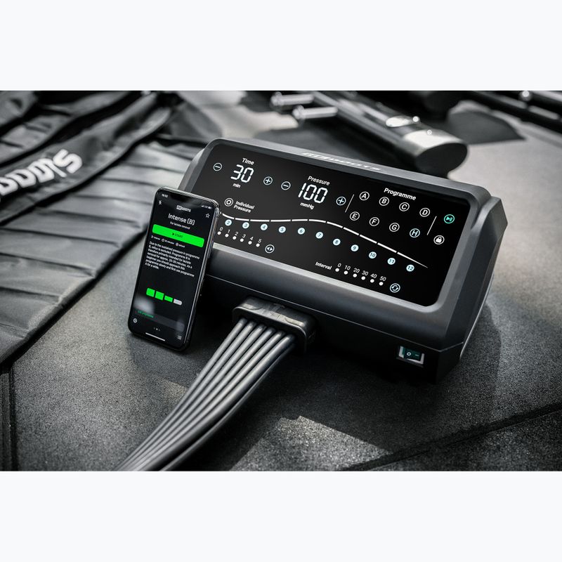 Manșoane pentru drenaj limfatic REBOOTS One Pro Recovery Pants 2.0 2025 Edition black/white/green 6