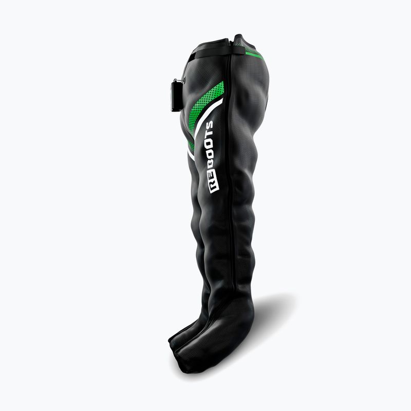 Pantaloni pentru recuperare REBOOTS Go X Straight Cut black/white/green 5