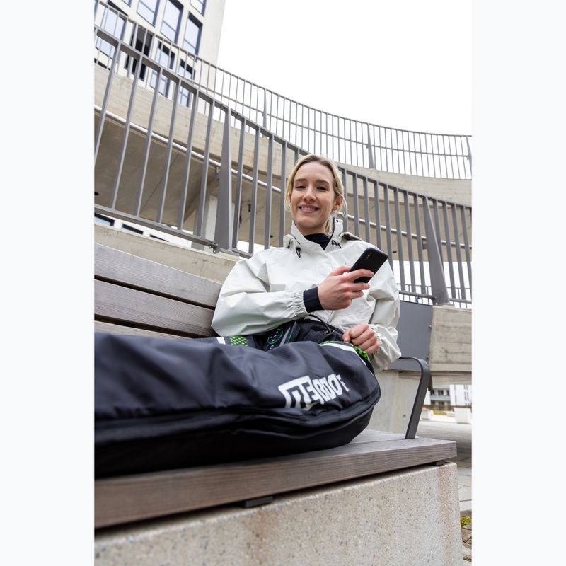 Pantaloni pentru recuperare REBOOTS Go X Straight Cut black/white/green 17