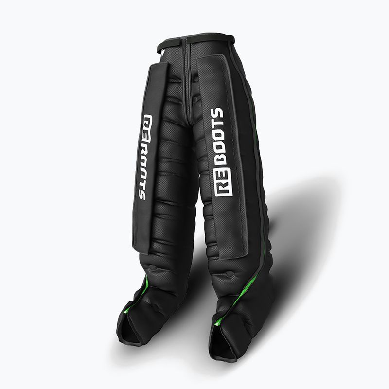 Manșoane pentru drenaj limfatic REBOOTS Go Lite Recovery Pants 2.0 2025 Edition black/white/green 2