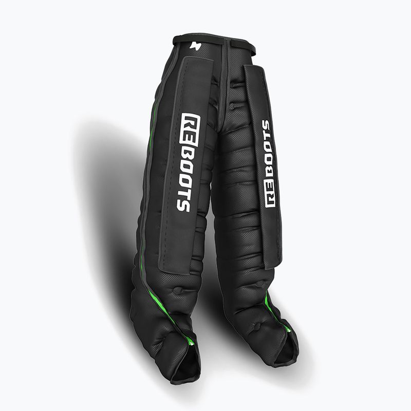 Manșoane pentru drenaj limfatic REBOOTS Go Lite Recovery Pants 2.0 2025 Edition black/white/green 3