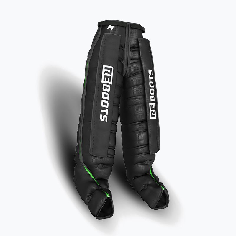 Manșoane pentru drenaj limfatic REBOOTS Go Lite Recovery Pants 2.0 2025 Edition black/white/green 4