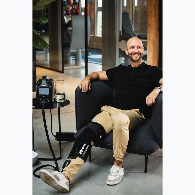 Manșetă pentru crioterapie cu compresie REBOOTS Knee black 8