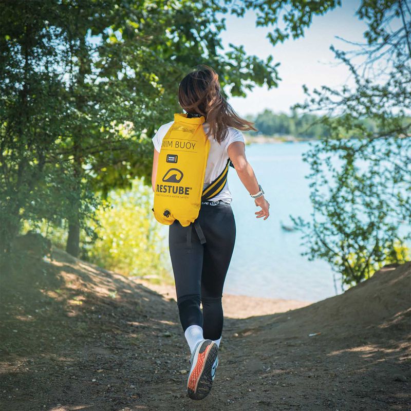 Curele pentru geamandură Restube Strap yellow