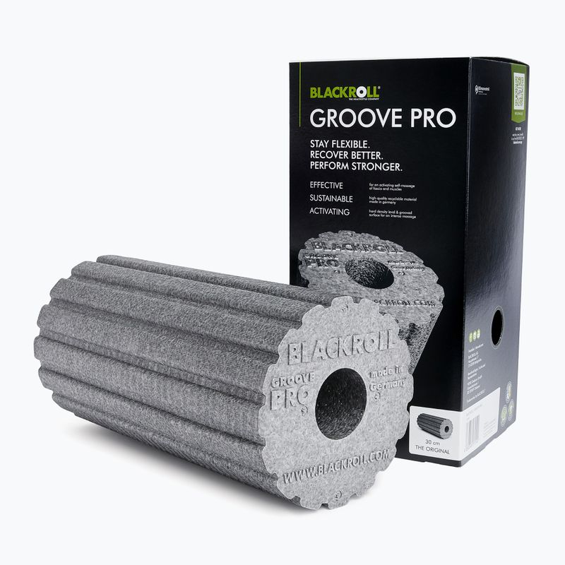 Roller de masaj BLACKROLL Groove Pro grey 2