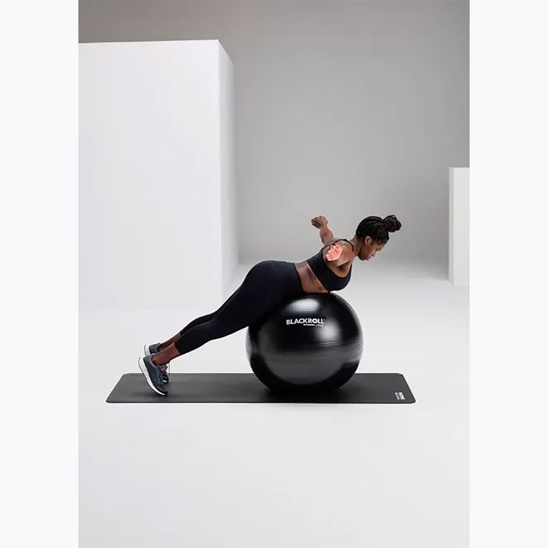 Minge de gimnastică BLACKROLL Gymball black 3