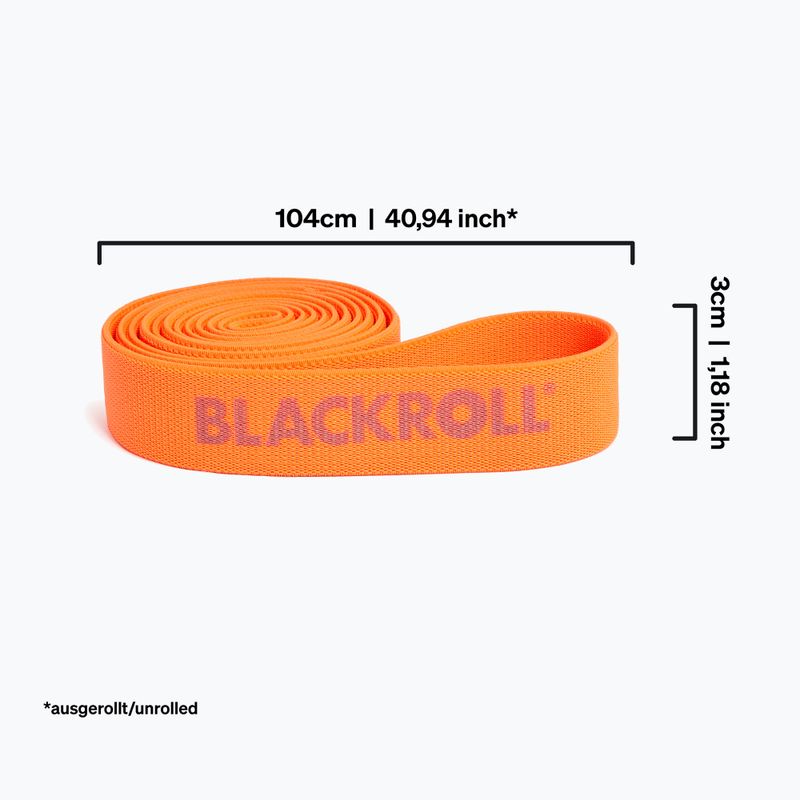 Bandă de antrenament BLACKROLL Super Band orange 3