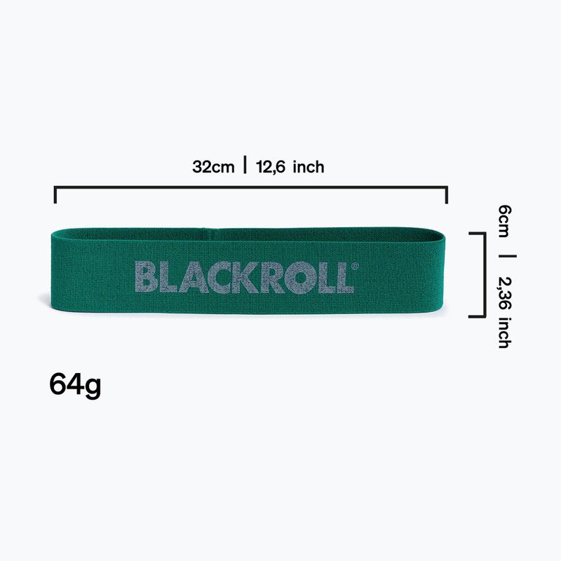 Set de benzi de antrenament Blackroll Loop Band 6 szt. yellow/orange/red/green/blue/black 2
