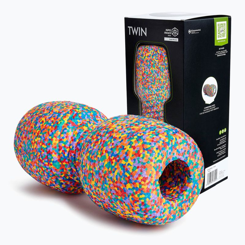 Roller de masaj BLACKROLL Twin rainbow 2