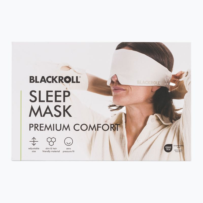 Bandă pentru ochi BLACKROLL Premium Comfort Sleep off white 5