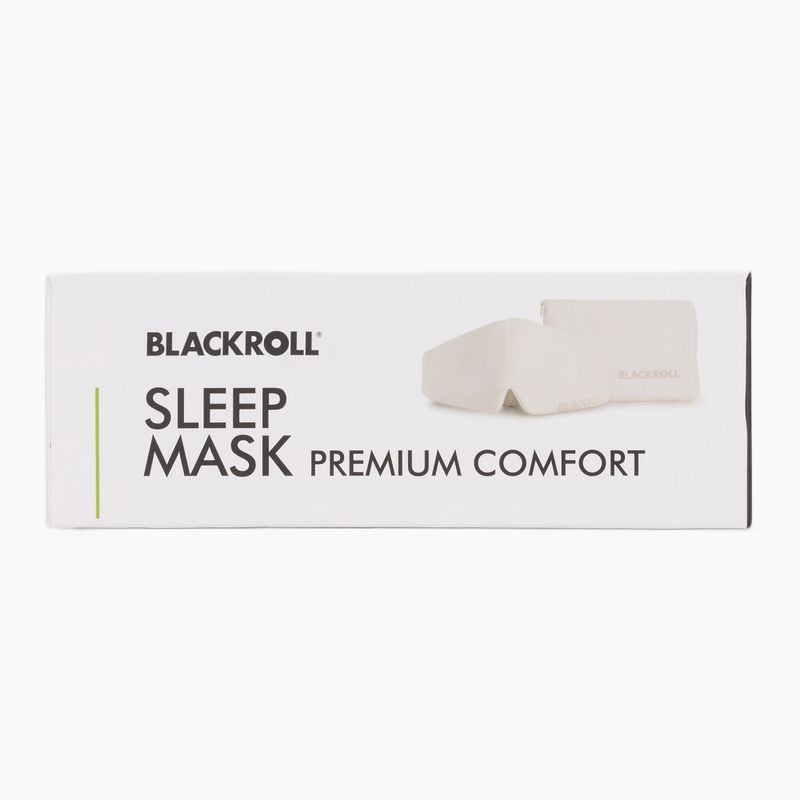Bandă pentru ochi BLACKROLL Premium Comfort Sleep off white 2