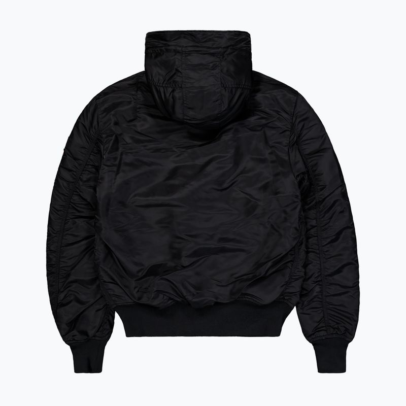 Geacă pentru bărbați Alpha Industries MA-1 Hooded Bomber black 7