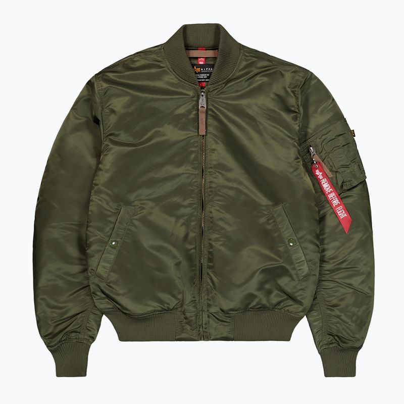 Geacă pentru bărbați Alpha Industries MA-1 VF 59 Vintage Fit Bomber dark green 6