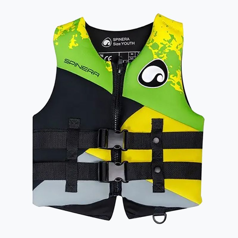 Vesta de siguranță pentru copii  SPINERA Youth Neopren 50N green/yellow