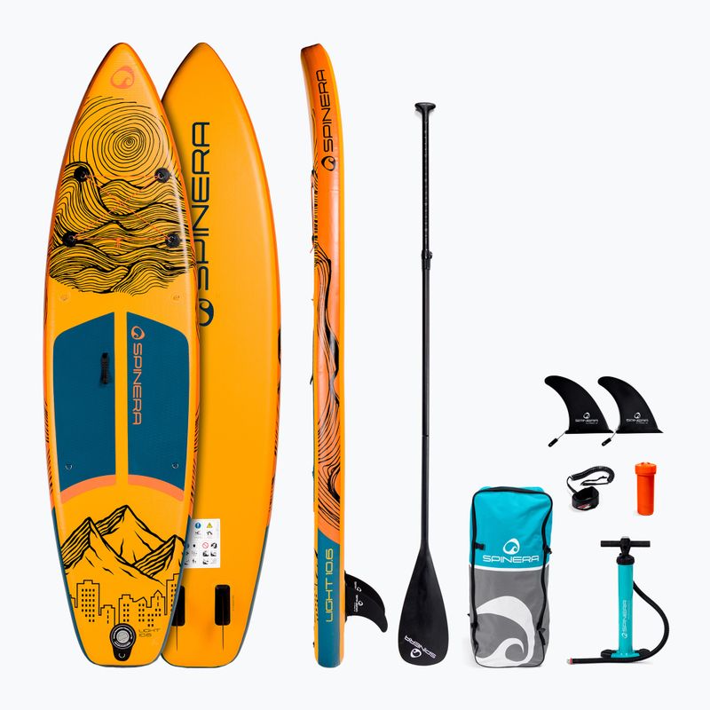 SUP SPINERA Light 10'6''x33''x6'' ULT galben 21116