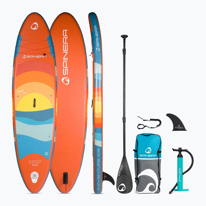 Placă SUP SPINERA Supventure Sunset 10'6 portocalie 22226