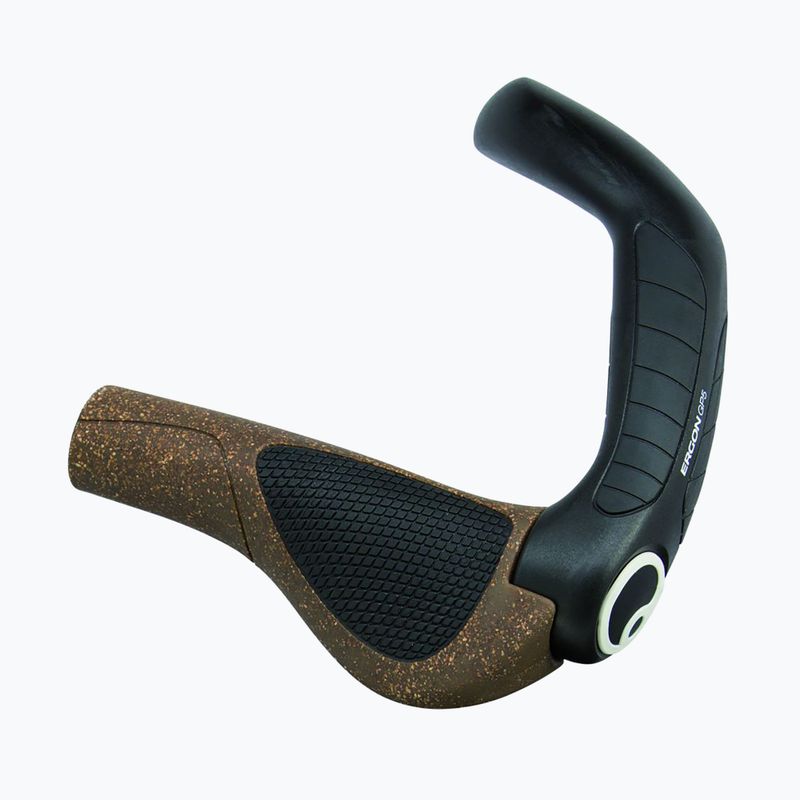 Mânere de ghidon Ergon GP5 Biokork brown/black
