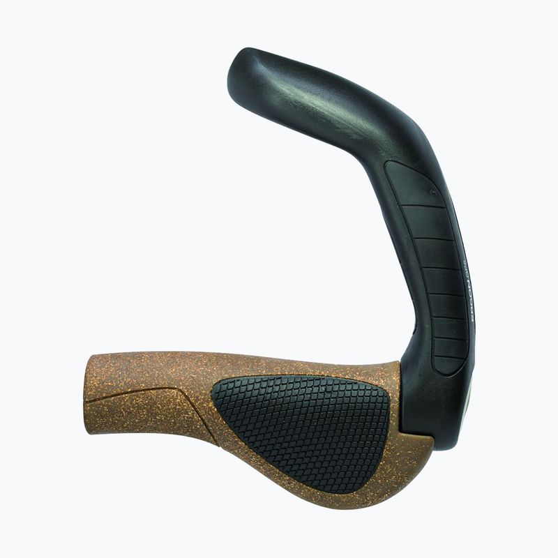 Mânere de ghidon Ergon GP5 Biokork brown/black 2