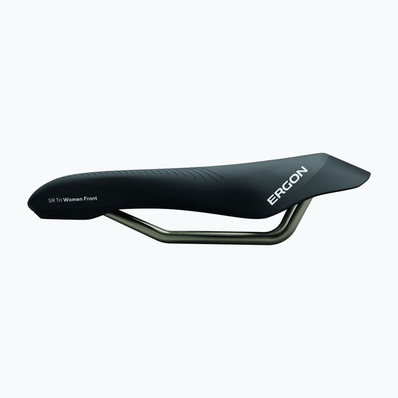 Șa de bicicletă pentru femei Ergon SR Tri Woman Front black 3