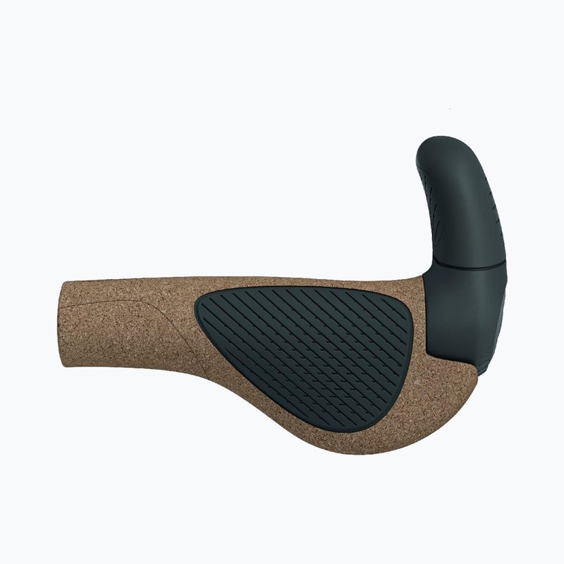 Mânere de ghidon Ergon GP2 Evo Biokork brown/black 2
