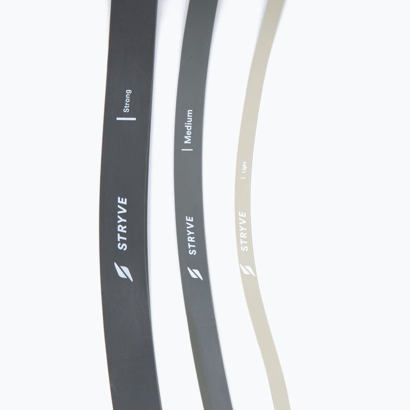Set de benzi de rezistență STRYVE Power Band 3 pack blackgrey/beige 4