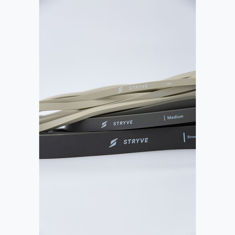 Set de benzi de rezistență STRYVE Power Band 3 pack blackgrey/beige 5