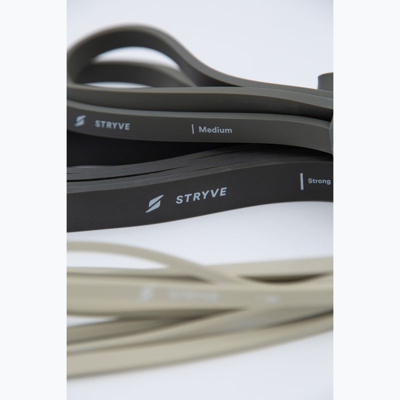 Set de benzi de rezistență STRYVE Power Band 3 pack blackgrey/beige 6