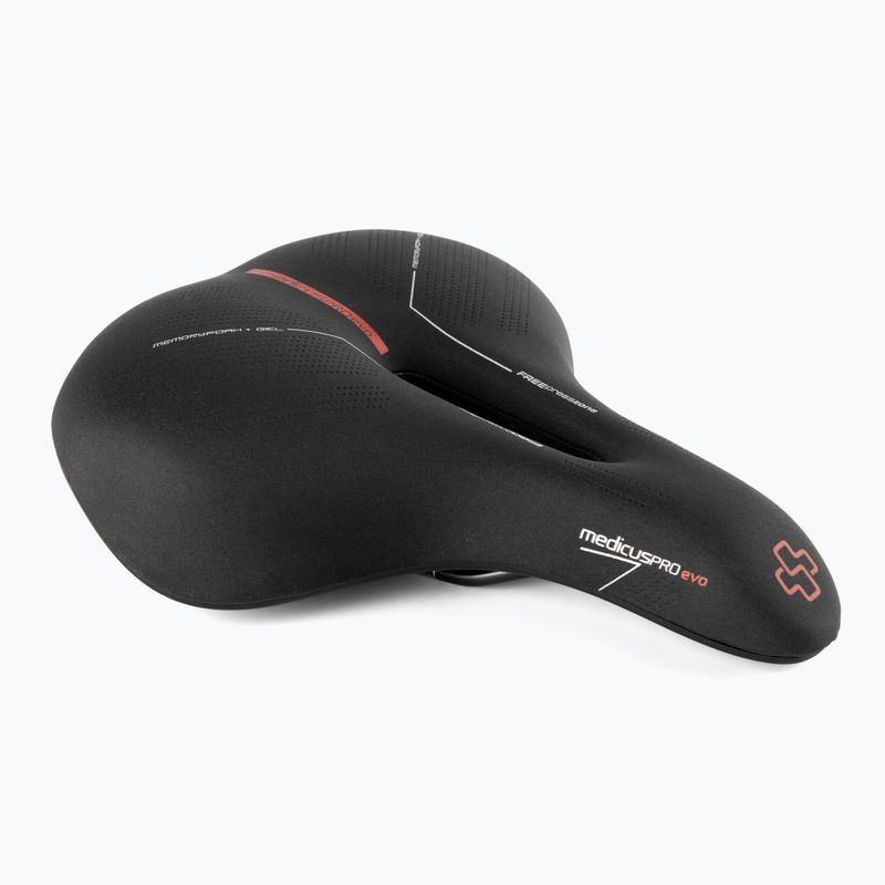 Șa de bicicletă Wittkop Medicus PROevo 1.1 City neagră WT-999693021