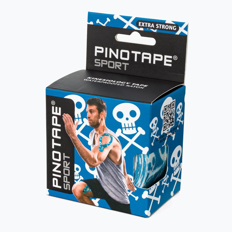 Bandă de kinesiotaping PinoTape Prosport albastră 45157