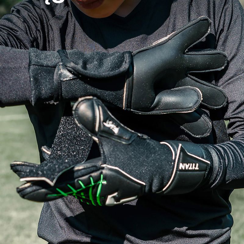 Mănuși de portar pentru copii  T1TAN Fluo Beast 3.0 Junior FP black 4
