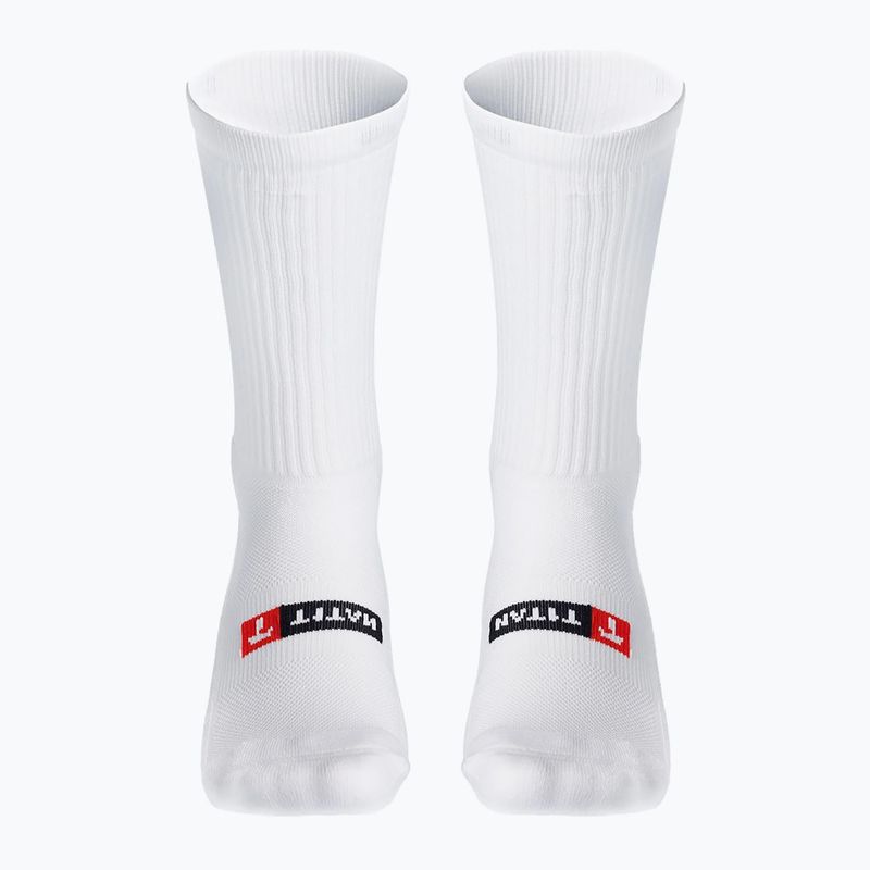 Șosete de fotbal T1TAN Grip Socks white 3