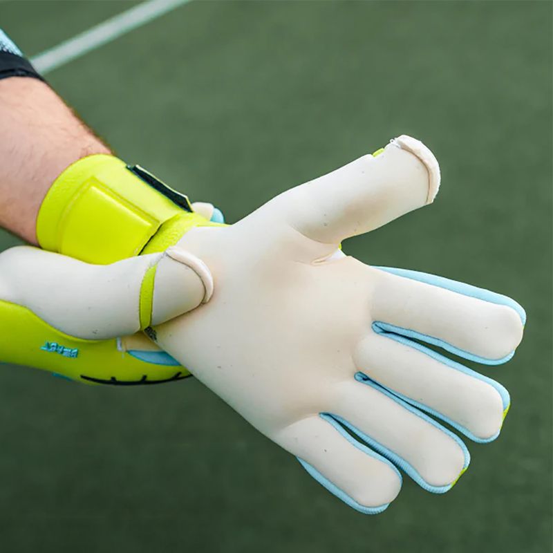 Mănuși de portar T1TAN Fluo Beast 3.0 FP fluo yellow/white 8