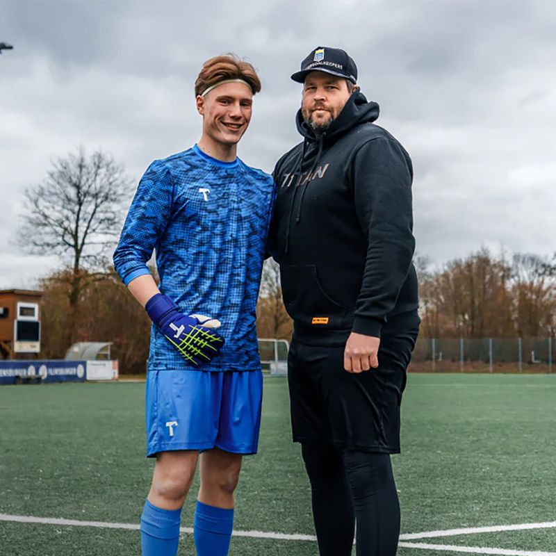 Mănuși de portar T1TAN Blue Beast 3.0 blue/white 7