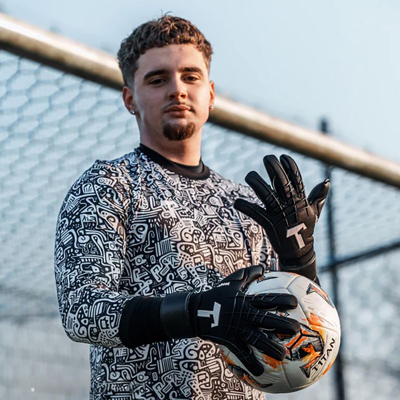 Mănuși de portar T1TAN Shadow Beast 3.0 black 2