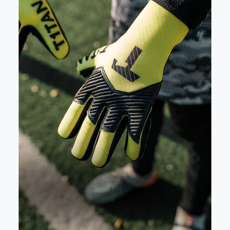 Mănuși de portar T1TAN AROX 1.0 yellow 7