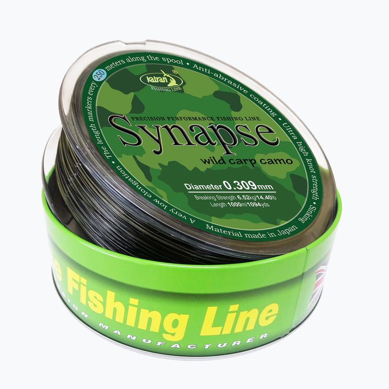 Katran Synapse Wild Carp Camo Wild Carp Camo crap linie de pescuit verde 2