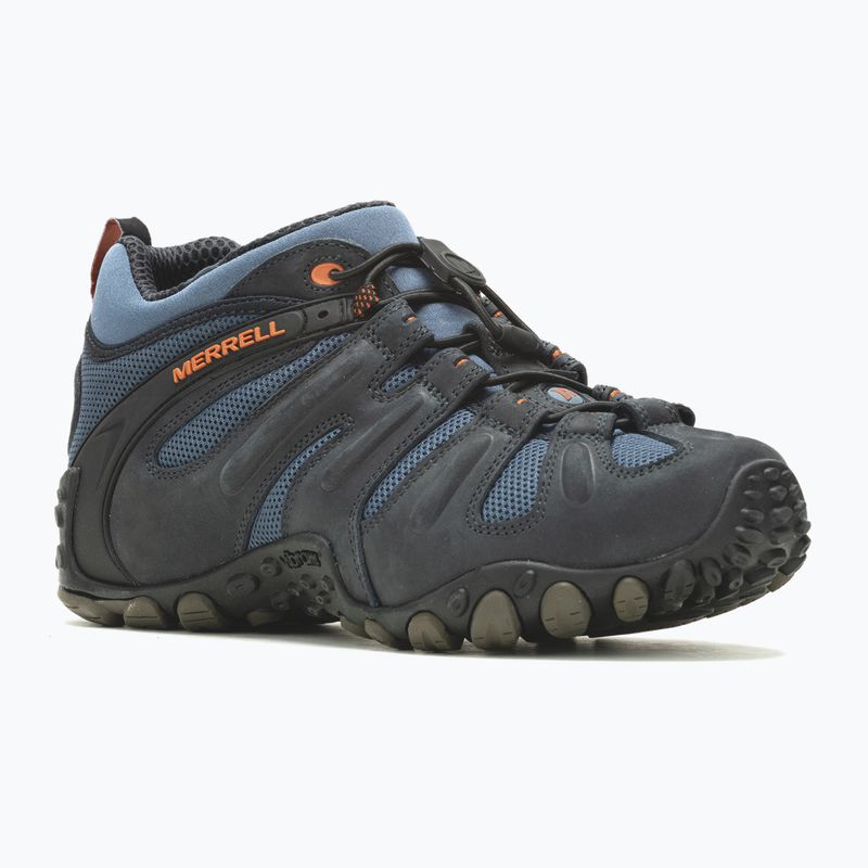 Pantofi de trekking pentru bărbați Merrell Chameleon II Stretch albastru marin și negru J516375 10