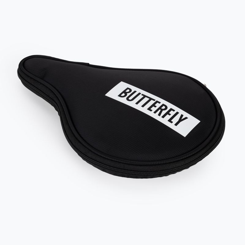 Butterfly LOGO tenis de masă rachete de tenis de masă caz negru