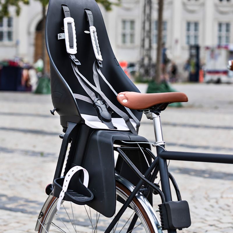 Scaun de bicicletă spate pentru cadru URBAN IKI negru U-213969 9