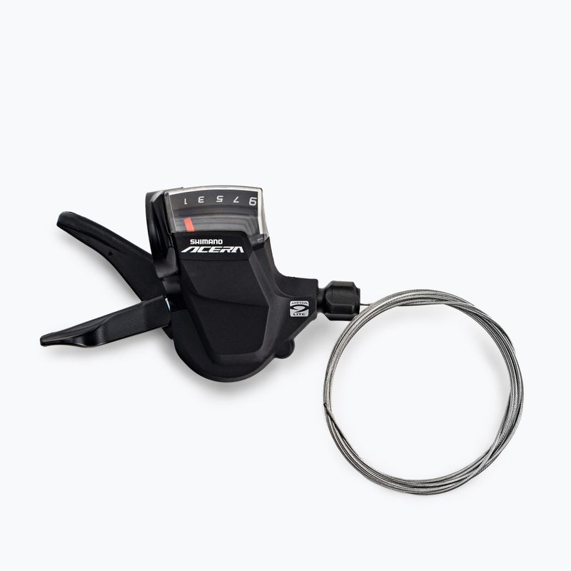 Maneta dreapta a schimbătorului față Shimano SL-M3000 Acera negru ESLM3000RA 2