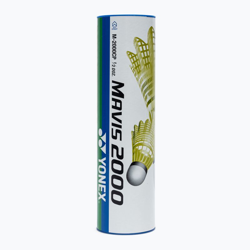 Volane de badminton YONEX galben Mavis 2000 Y 4