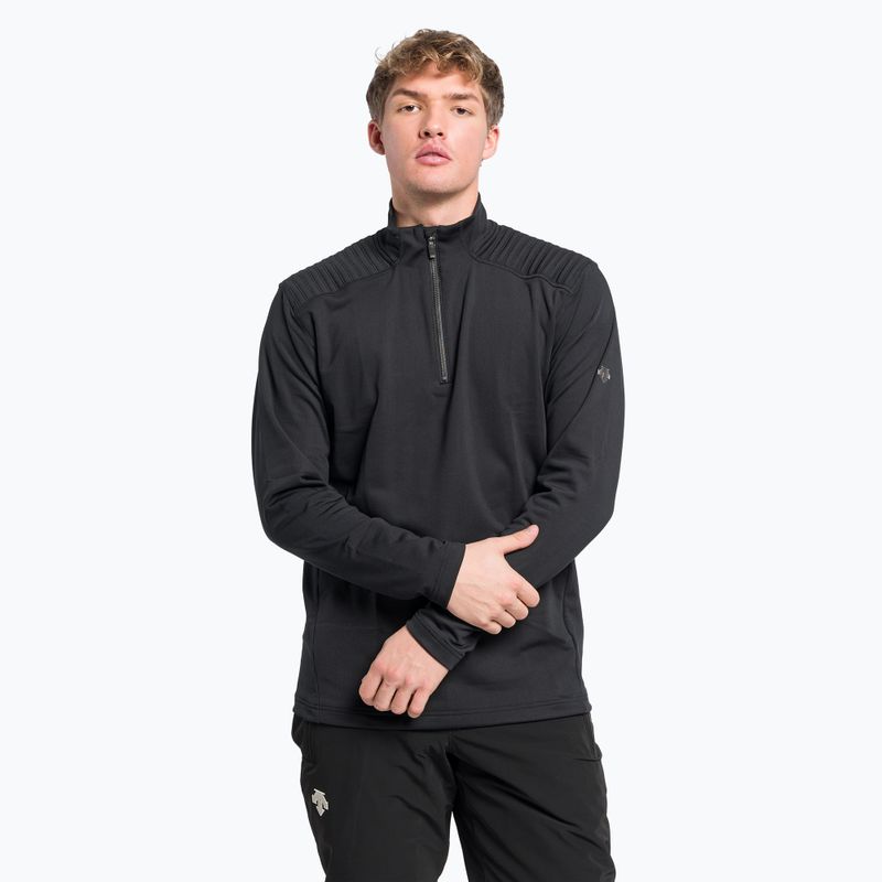 Tricou de schi pentru bărbați Descente Piccard 93 negru DWMUGB23