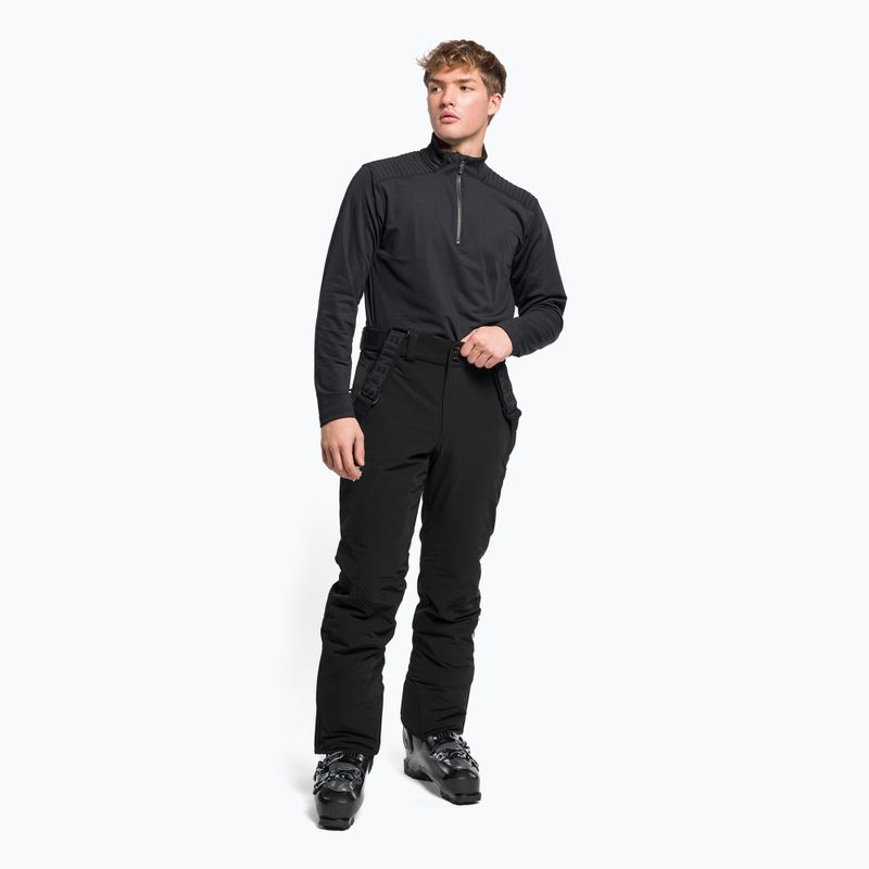 Tricou de schi pentru bărbați Descente Piccard 93 negru DWMUGB23 2
